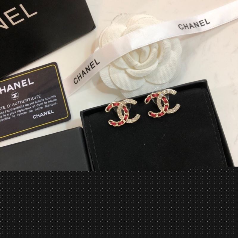 Ch*el earrings